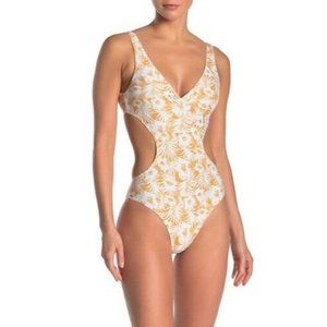 L*Space Monaco Tropical Cutout One-Piece Swimsuit